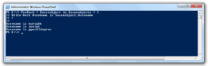 powershell import-csv foreach