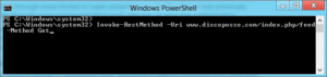 powershell curl invoke-restmethod