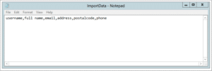 powershell import-csv header added