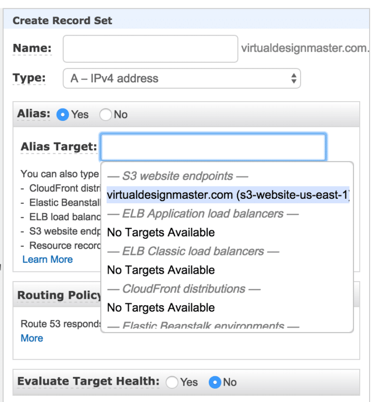 Simple HTTP Redirects Using AWS Route 53 and S3